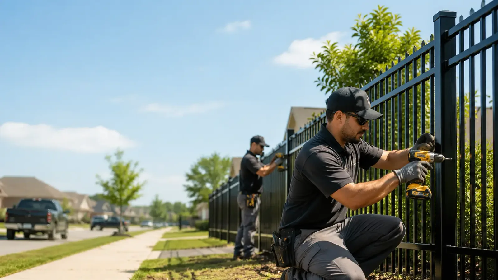 Metal Fence Installation in Campbell, OH